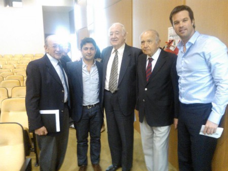 Dr. Roland Arazi, Dr. Efraín Quevedo Mendoza, Dr. Jaime Velert Frau, Dr. Horacio Vita, Dr. Gustavo A. Velert - Especialización en Derecho Procesal